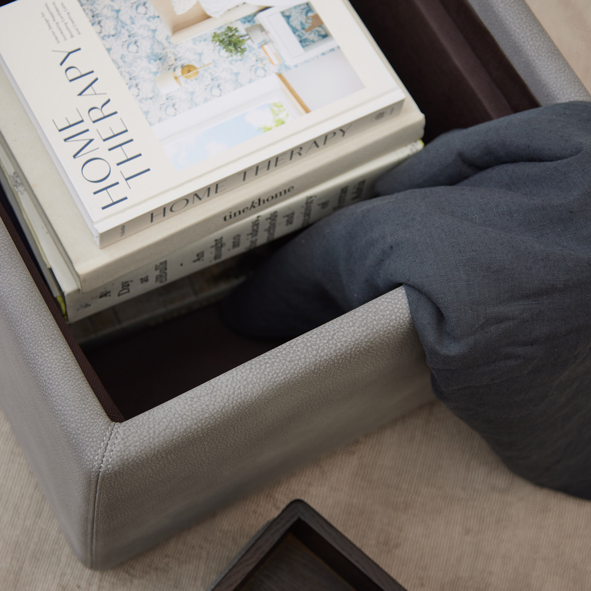 flip-top storage footstool